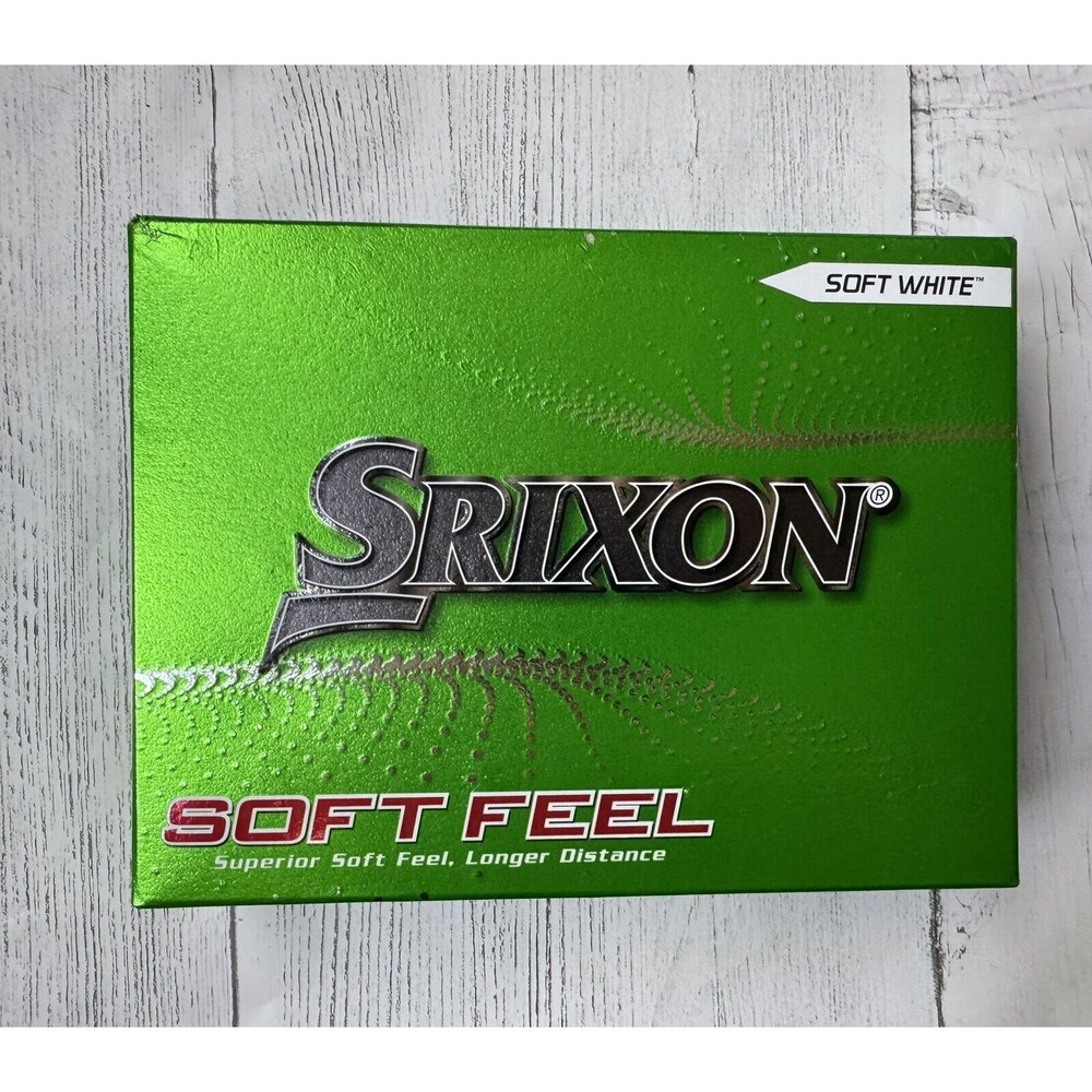 NEW Srixon Soft Feel Golf Balls One Dozen w-Maestro Logo